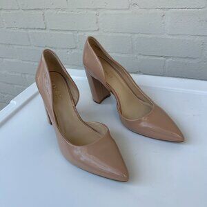 Nine West Nude D'Orsay Heels Size 6.5